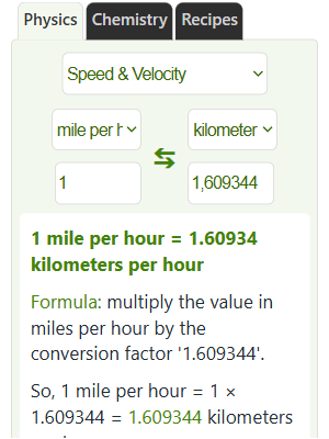 1 Kn In Kmh