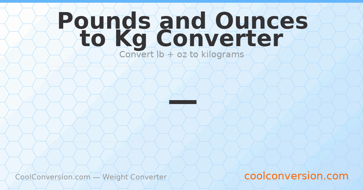 0 oz to kg — 0 kg